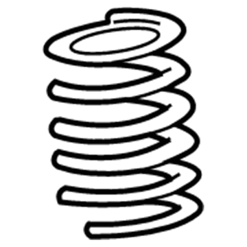2008 Mercury Mountaineer Coil Springs - 9L2Z-5310-A