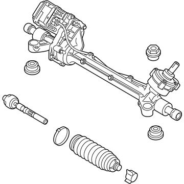 Lincoln CA5Z-3504-C Gear Assembly - Steering