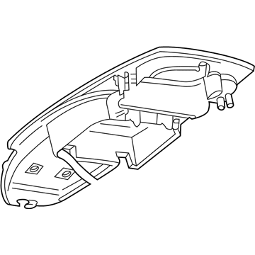Ford 1L3Z-15045B34-AA Overhead Console Rear Bracket