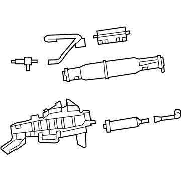 Ford BL1Z-9D653-A Vapor Canister