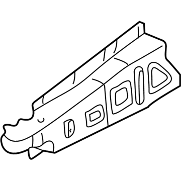 Mercury YL8Z-16C274-AA Upper Rail