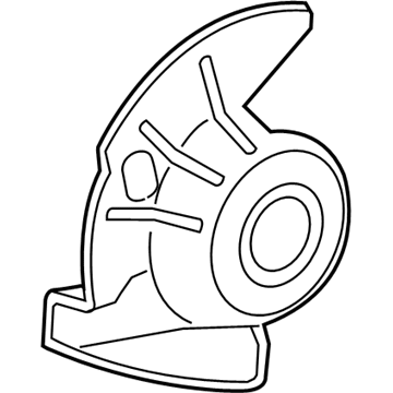 Ford 6C3Z-2K005-C Backing Plate