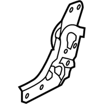 Ford DU5Z-9661383-T Latch, Rear Driver Side