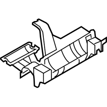 Ford 6C2Z-9D665-AA Vapor Canister Bracket