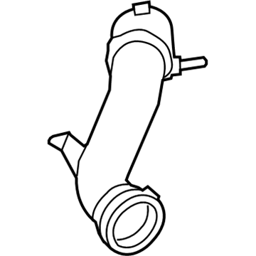 Ford F-350 Super Duty Air Intake Coupling - 8C3Z-9B659-A