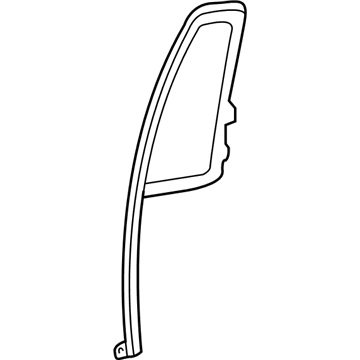 Lincoln 7L1Z-7826870-B Vent Glass