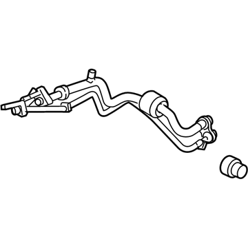 Ford AH6Z-19835-C Evaporator Tube