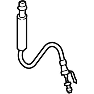 Ford CK4Z-2078-A Flex Hose, Front