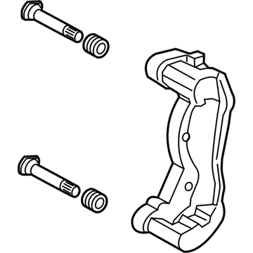 Ford Brake Caliper Bracket - CK4Z-2B292-R