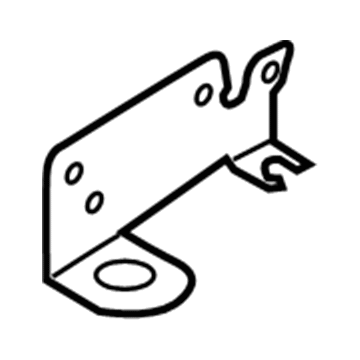 Ford BK2Z-2082-A Brake Hose Mount Bracket, Passenger Side