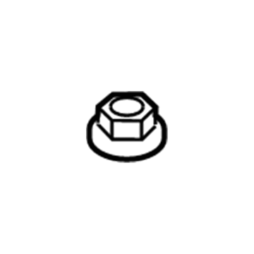 Ford -W714682-S442 Upper Trans Mount Nut