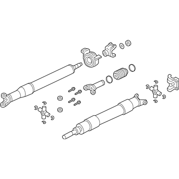 Ford Drive Shaft - HC3Z-4R602-EG