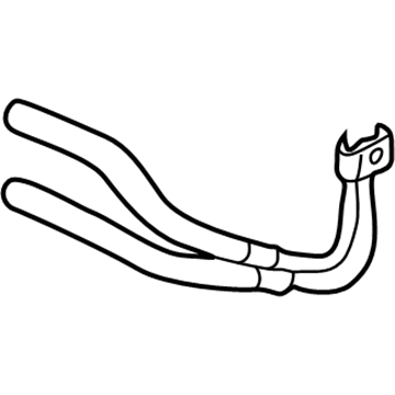 2004 Ford Excursion Power Steering Hose - YC3Z-3A713-AE