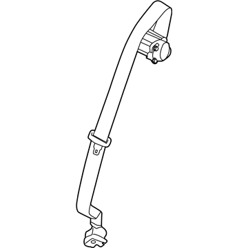Ford HG9Z-54611B64-AD Center Seat Belt