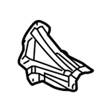 Ford 4R3Z-63280C06-A Crossmember Extension, Passenger Side