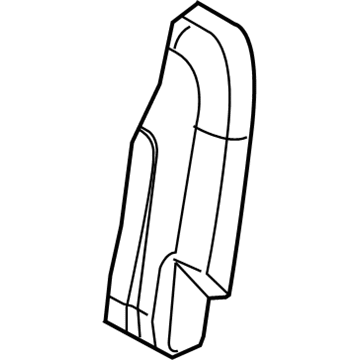 Lincoln 2L1Z-7866800-AT Seat Back Pad