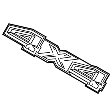 Ford HC3Z-9925622-AA Decal