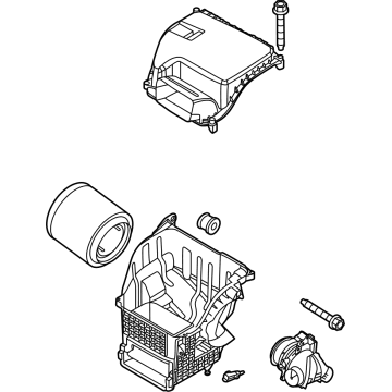 Ford MB3Z-9600-Q Air Cleaner Assembly