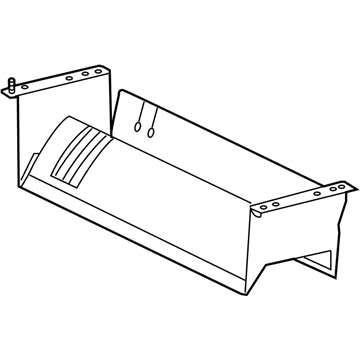 Ford F87Z-8310-BA Lower Deflector