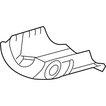 Mercury Steering Column Cover - 7E5Z-3530-AA