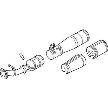 Ford F-250 Super Duty Catalytic Converter - DC3Z-5H270-C