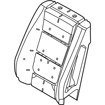 Ford Seat Cushion - BB5Z-78632A22-G