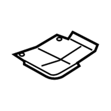 Lincoln Muffler Hanger Straps - DP5Z-5A204-A