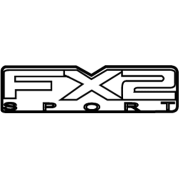 Ford AL3Z-9925622-AB Decal, Rear