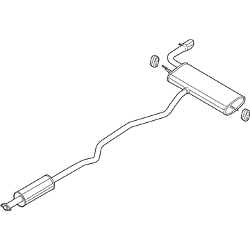 Ford Fusion Catalytic Converter - JS7Z-5F250-A