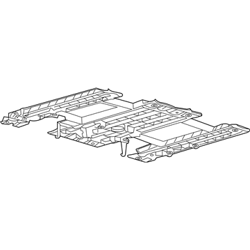 Lincoln 8T4Z-78519K22-A DVD Unit Bracket
