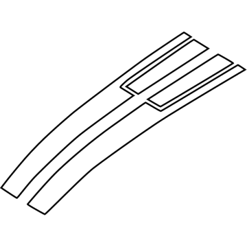 Ford PR3Z-9920000-GA Hood Stripe