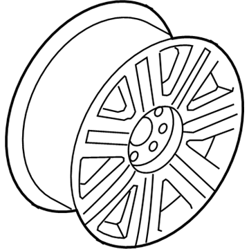 Ford AL7Z-1007-A Wheel, Alloy