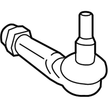 Ford BE8Z-3A130-A Outer Tie Rod, Passenger Side