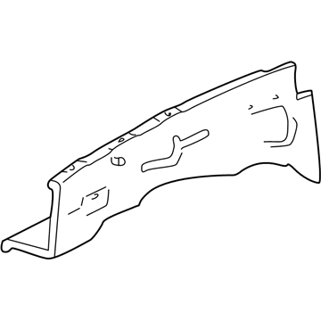 Ford 1L5Z-16K006-AA Inner Fender, Passenger Side