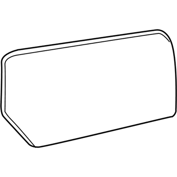 Ford FL7Z-17K707-A Mirror Glass, Rear Passenger Side