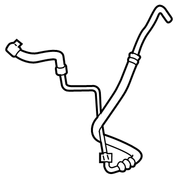 2022 Ford F-250 Super Duty Power Steering Hose - JC3Z-3A713-J