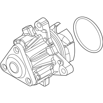 Lincoln Water Pump - EJ7Z-8501-F