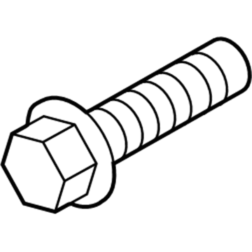 Ford -W716735-S437 Water Pump Bolt