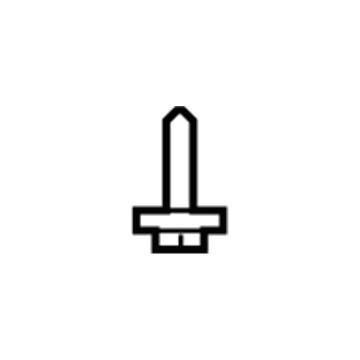 Ford -W507125-S450B Coat Hook Screw