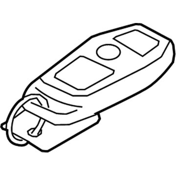 Lincoln Car Key - HP5Z-15K601-D