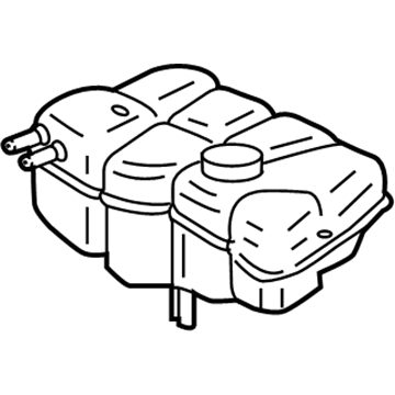 Lincoln Coolant Reservoir - HS7Z-8A080-A