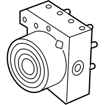 Lincoln ABS Pump And Motor Assembly - KG9Z-2C215-C