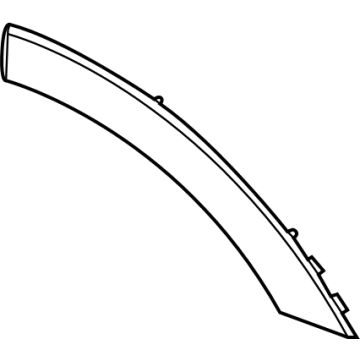 Ford M1PZ7829038A Wheel Opening Molding
