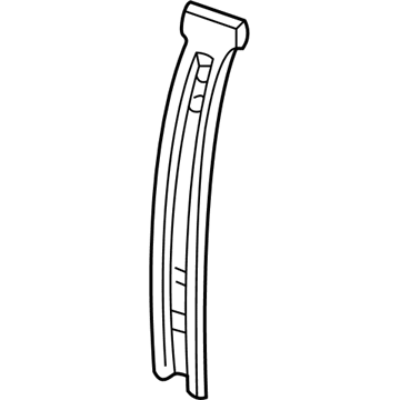 Ford F7UZ-15281A06-AE Inner Center Pillar, Passenger Side