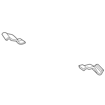 Ford 8S4Z-5446774-A Package Tray Support, Passenger Side