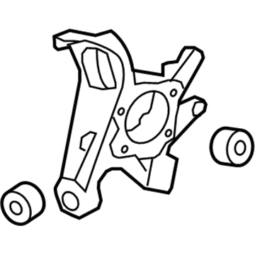 Ford 6F9Z-5B759-A Knuckle Assembly, Rear Driver Side