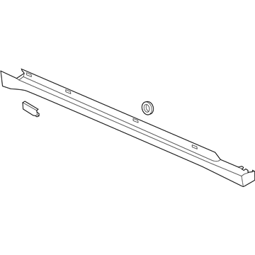 Ford DP5Z-5410176-A Rocker Molding, Passenger Side