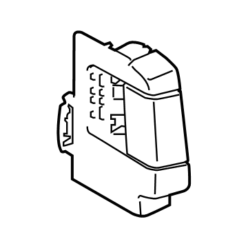 Ford FL3Z-1822600-AF Handle, Inside, Camel, Rear Upper Inner Passenger Side