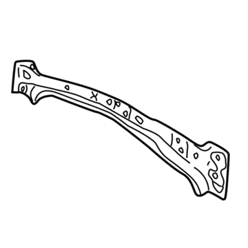 Ford YL8Z-7824383-AA Center Pillar Reinforcement, Inner Driver Side