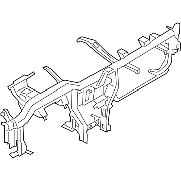 Lincoln PZ1Z-5804545-E Reinforcement Beam